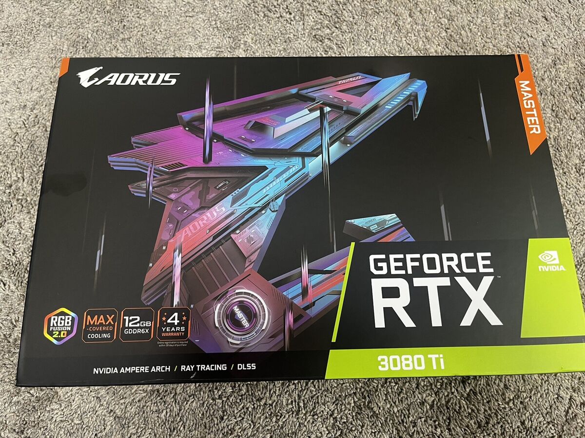 GIGABYTE AORUS GeForce RTX 3080 Ti MASTER 12GB GDDR6X GIGABYTE AORUS GeForce RTX 3080 Ti MASTER 12GB GDDR6X