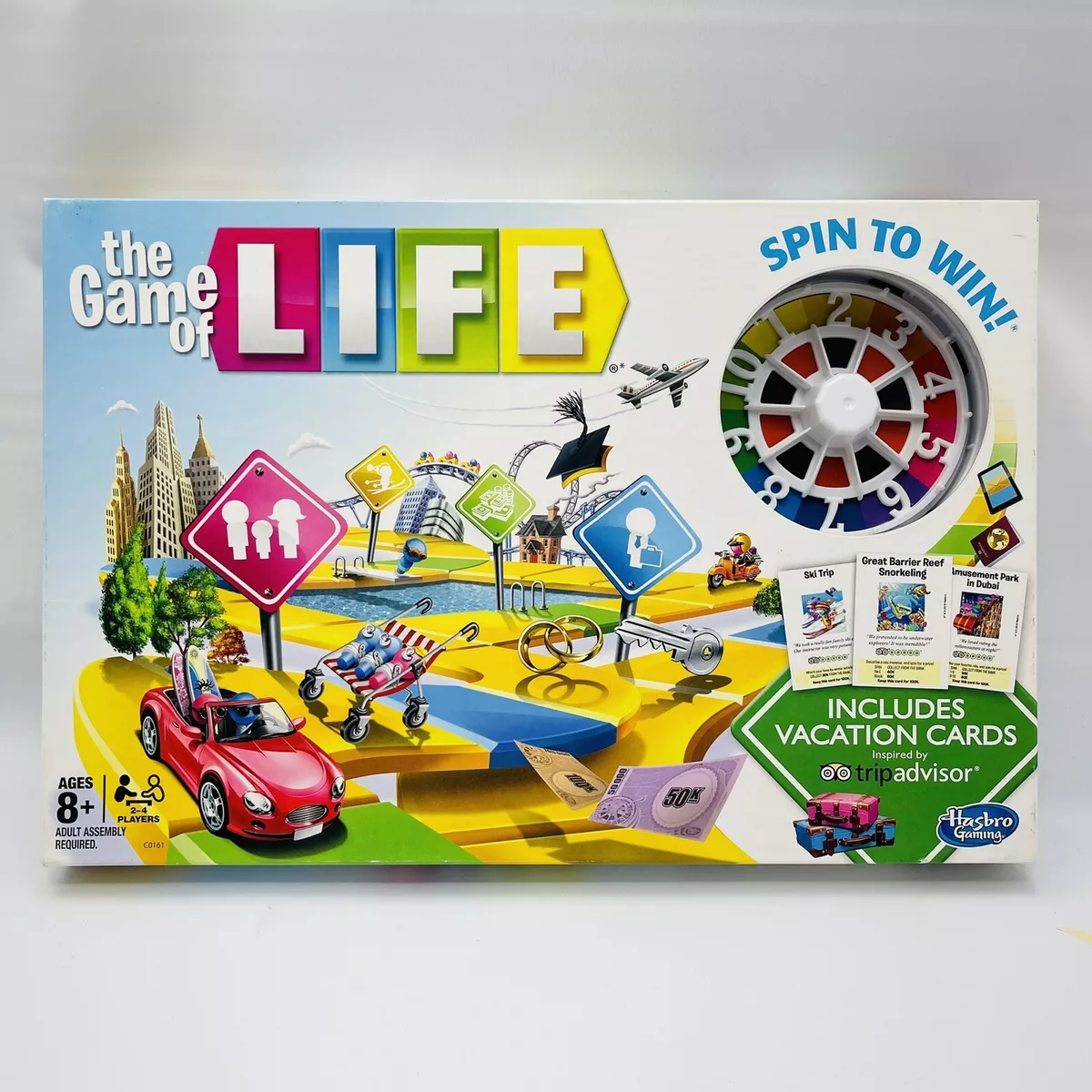 Discover THE GAME OF LIFE Classic board game by Hasbro brought