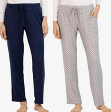 NEW Lucky Brand Women's 2 Pack Straight Leg Lounge PJ Pants Size Small