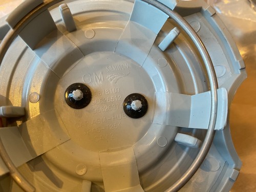 NEW GENUINE VAUXHALL ANTARA CENTRE ALLOY WHEELHUB CAP COVER IDENT 3D 96626374 - Picture 3 of 5