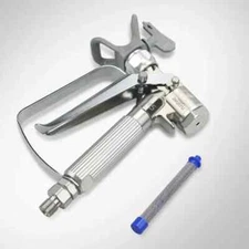 5000PSI Airless Spraying Gun XTR5 Round Handle W/ Tip Nozzle Spray Gun Seat New