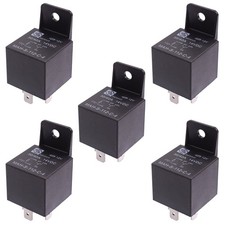 5 x 12V Automotive Changeover Relay 40A 5-Pin Car Bike Van Auto
