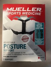 MUELLER Posture Corrector Sports Medicine Women Men Support Adjustable Back OS