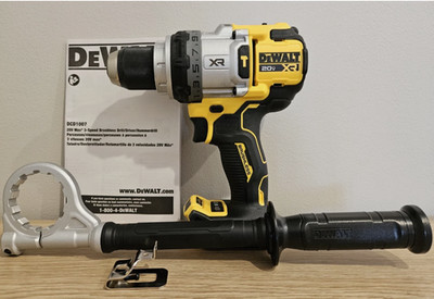 NEW DeWALT DCD1007B 20V MAX XR Brushless 1/2  3-Speed Hammer Drill (Tool Only)