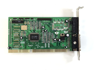 Avance Logic ALS100 Plus+ vintage music retro card , ISA 16 bit , 1998