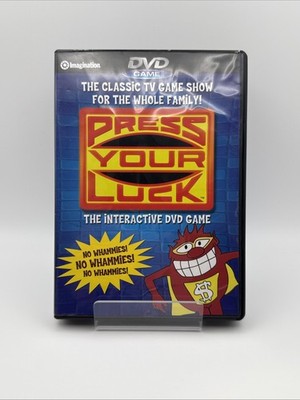 Press Your Luck - Interactive DVD Game (DVD, 2007) | FREE SHIPPING |