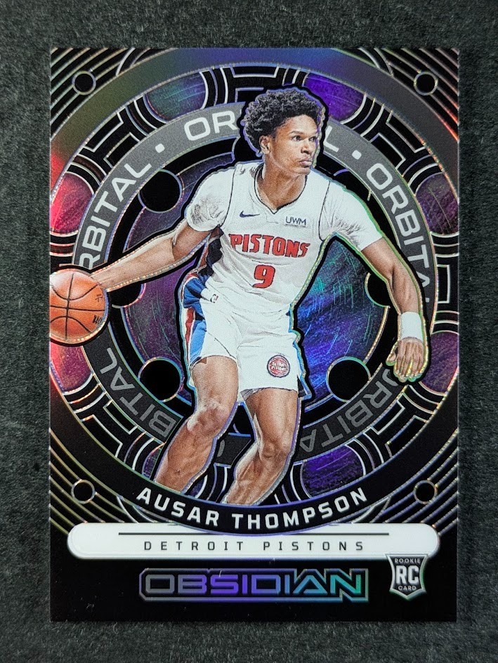 2023-24 Panini Obsidian AUSAR THOMPSON 23/99 RC Electric Etch Orbital #30