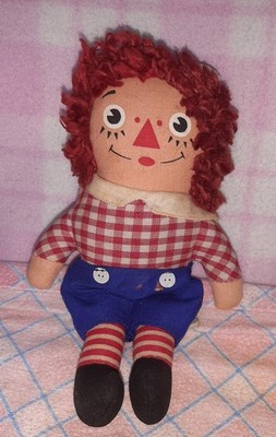 PUPPE RAGGEDY ANDY ANN'S BROTHER KNICKERBOCKER VINTAGE DOLL 60/70er RAR