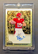 BRENDAN SORSBY 1/1 Rookie Auto 2024 Leaf Metal Gold Vinyl Superfractor Prizm RC