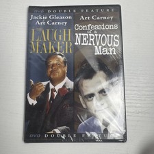 The Laugh Maker Confessions of a Nervous Man Jackie Gleason Art Carney DVD NEW