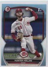 2023 Bowman Draft Sky Blue 170/499 Hunter Hollan #BD-59 6ns