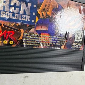 Iron Soldier (Atari Jaguar, 1994) Arcade Action & Adventure Video Game Cartridge