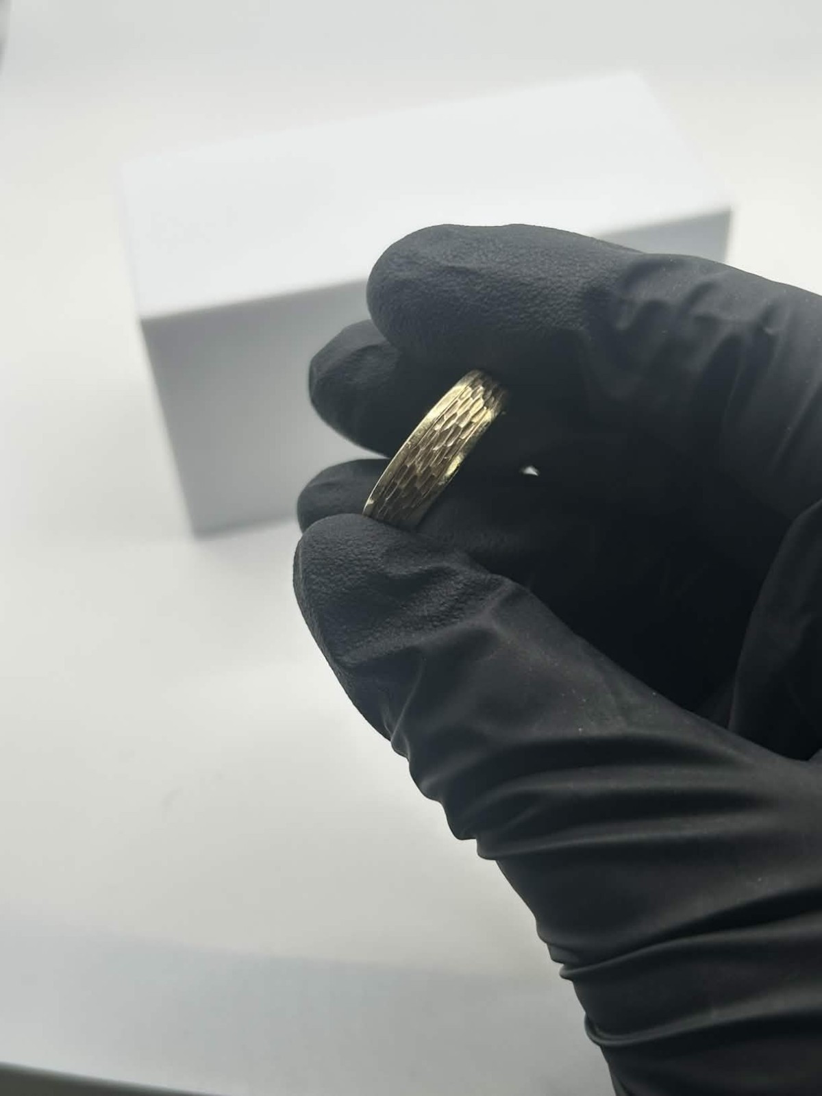 14K Solid Gold Ring Adjustable Band | Classic Ele… - image 3