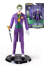 BendyFigs, DC Comics,Joker, Figurine The Noble Collection🦇Batman Nemesis