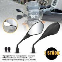 Neu 2X Universal 360° Drehen RüCkspiegel Spiegel FüR Motorrad Roller Scooter