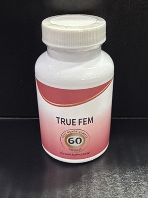 13-in-1 True Fem Capsules for Women, TrueFem Supplement Pills 60 Count Exp 05/27