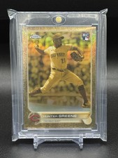 2022 Topps Gilded Collection - #154 Hunter Greene Cast In Gold Rookie Card /199