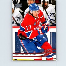 2025-26 Upper Deck Josh Anderson #92 Montreal Canadiens