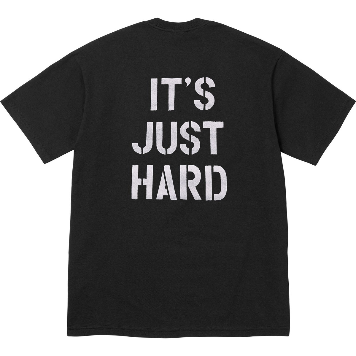 トップス Supreme Hard Tee Size L Supreme Hard Tee Grey Navy Natural Black Light Pink White 6colors