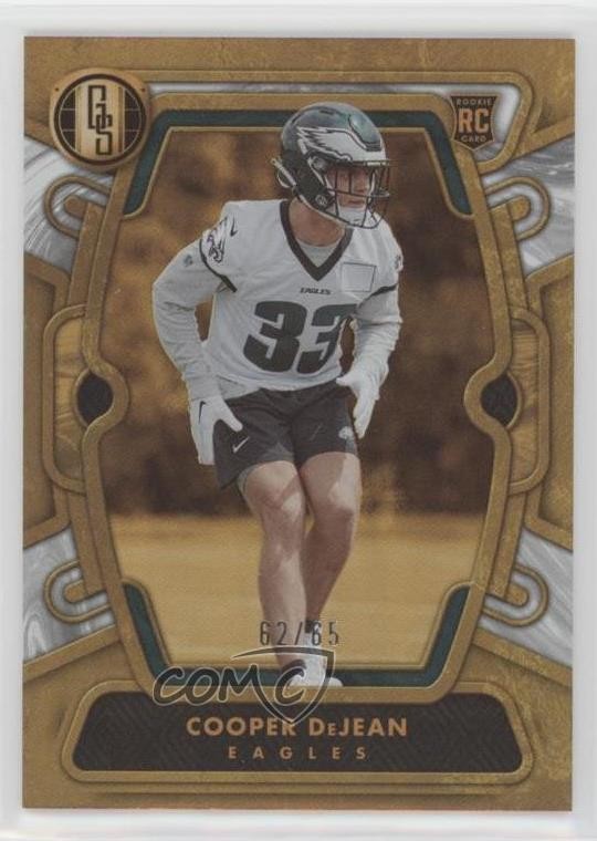 2024 Panini Gold Standard Rookies White Gold /65 Cooper DeJean #133 Rookie RC