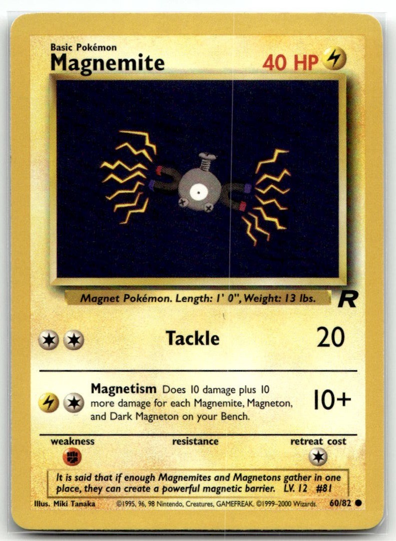 Magnemite [TR - 60/82] Lightly Played