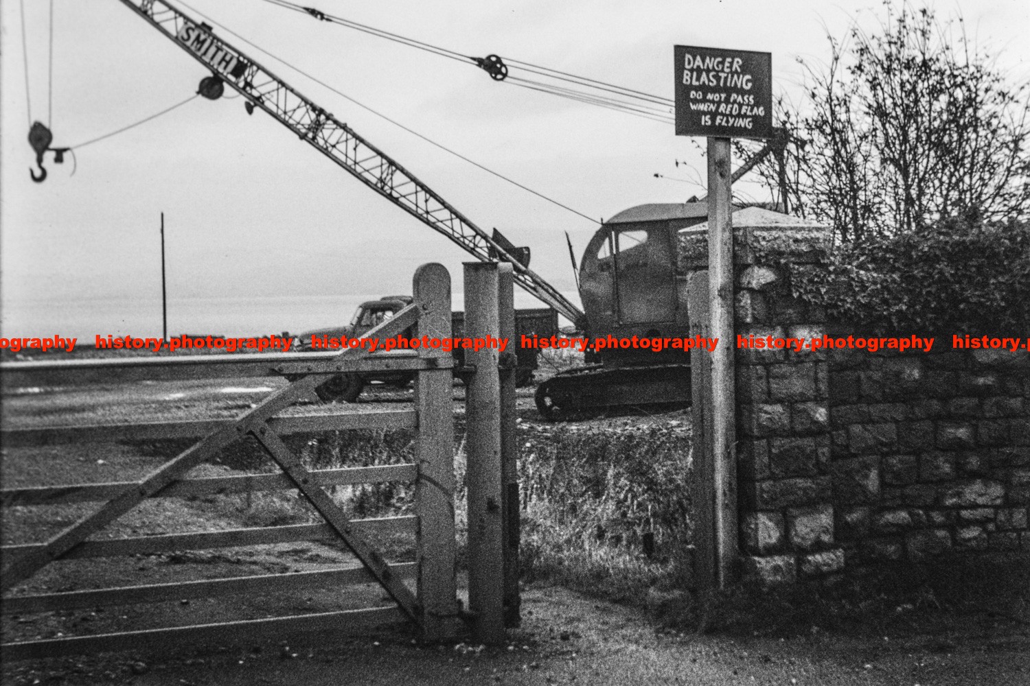 Q003654 Millom Ironworks Entrance Cumbria 1969