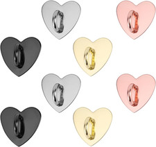 Heart Phone Ring Holders Adhesive Finger Grip Stand Smartphones  Tablets 8-Pack