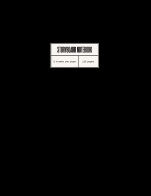 Storyboard Notebook Matte black ***NEW*** - 16:9 - 4:3 - Cinemascope. 2 frames p