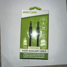 7ft Mobile 3.5mm Stereo Audio Cable - Male to Male Auxiliary Cord - Gold Plated