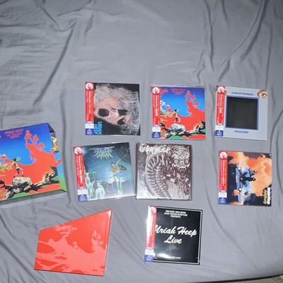 Uriah Heep Authentic Japan Promo Obi Boxset Mini Lp Cd