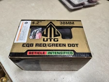 UTG 4.2" ITA Red/Green CQB Dot with QD Mount,Riser Adaptor-SCP-DS3840W