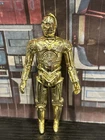 Vintage Star Wars C-3PO Droid 3.75" figure Kenner  Shiny Gold