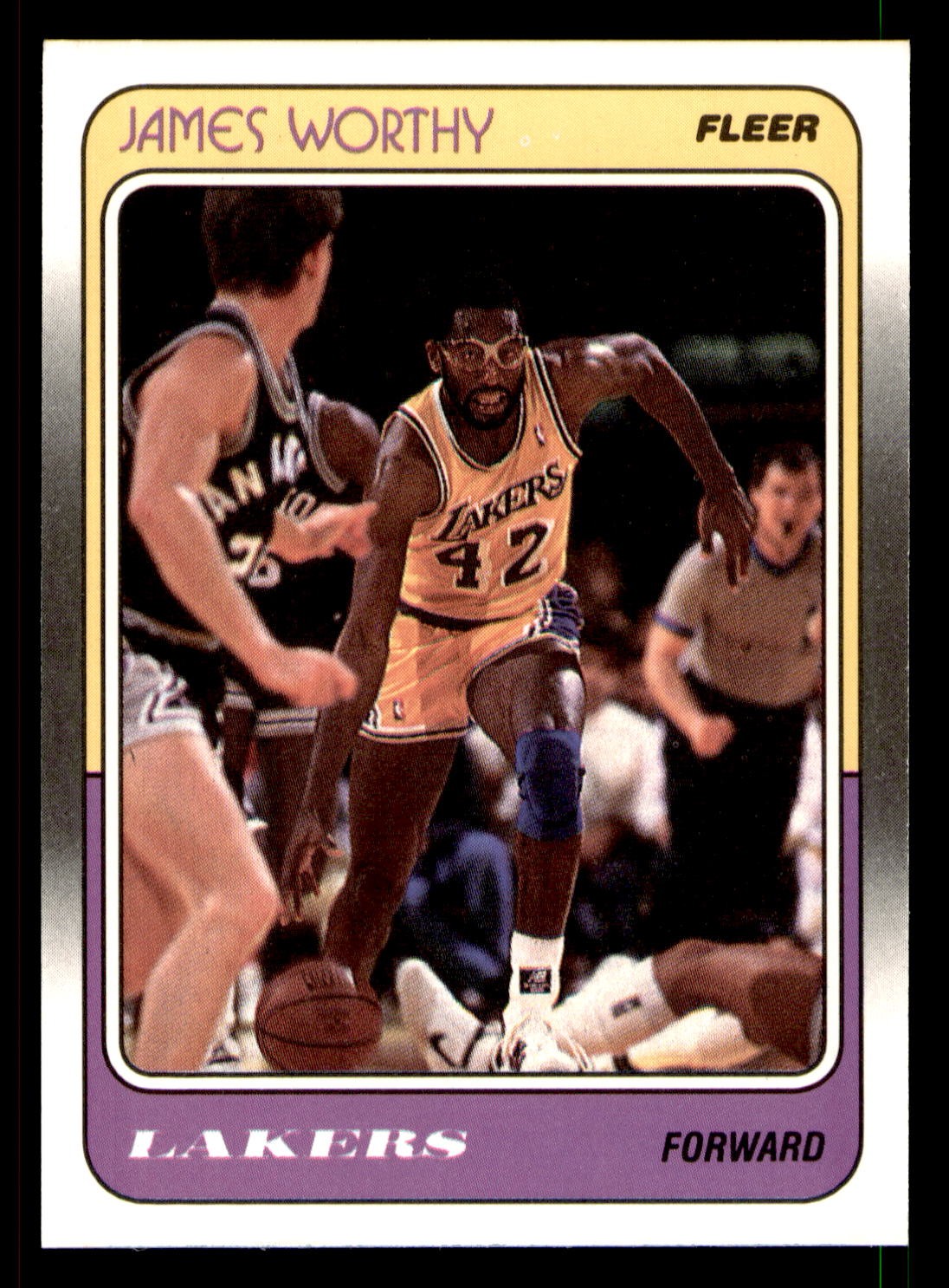 1988-89 Fleer #70 James Worthy