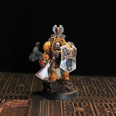 Warhammer 40k, Klassiches Finecast Captain Darnath Lysander, Imperial Fists