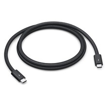 For Apple Thunderbolt 5 USB-C Pro Cable 1 Meter Black A3189/MC9C4ZM/A