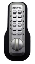 Lockey Digital M210 Mechanical Keyless Entry Bump Proof Deadbolt Door Lock Satin