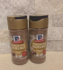 McCormick Chocolate Hazelnut Finishing Sugar Limited Edition 3.6oz