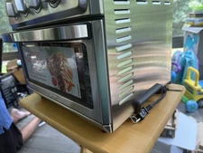 Cuisinart TOA-70 1800W 18qt Airfryer Toaster Oven with Grill - Stainless Steel
