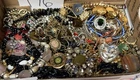 Vintage & Modern Some Signed Costume Jewelry Lot Full Small Priority Box # 176