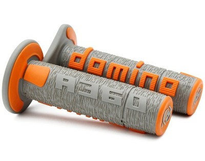 Domino Griffe orange grau A360 für Kawasaki KDX400 KDX420