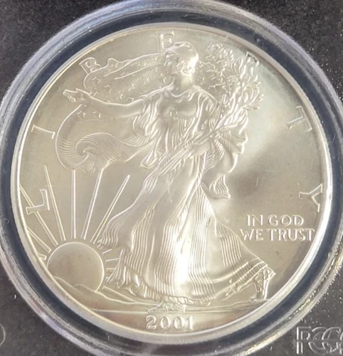 2001 PCGS GEM UNC  WTC GROUND ZERO RECOVERY COIN  9/11/2001 25 yrs ago $1 ASE