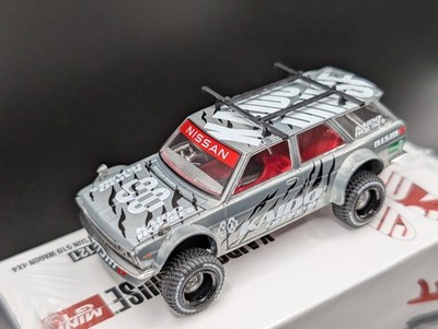 CHASE 1:64 MINI GT Kaido House Datsun 510 Wagon 4x4 Kaido Offroad