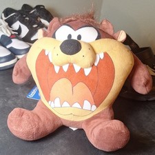 Looney Tunes Taz Tasmanian Devil Small Plush Stuffed Animal 6-14 in 1999