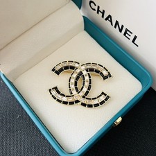 Flower pearl rhinestone enamel electroplated brooch 5 style 