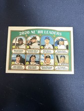 2021 Topps Heritage #89 2020 NL HR Leaders