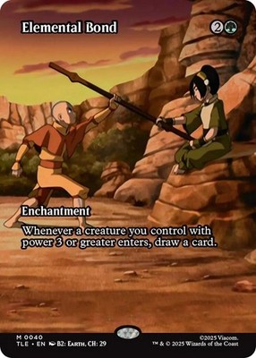 Elemental Bond (Borderless) #40 - NM - Avatar: The Last Airbender: Eternal-Legal