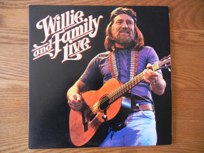 Willie Nelson Willie And Family Live 2LP 1978 Columbia Records Play Tested Vinyl