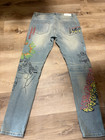Authentic lifted anchors graffiti anime pants Prime condition hardly worn — photo 2