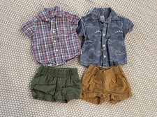 Carter  s Boy Matching Set Bundle 2-2Pice Set Size 3 Months 100 Cotton