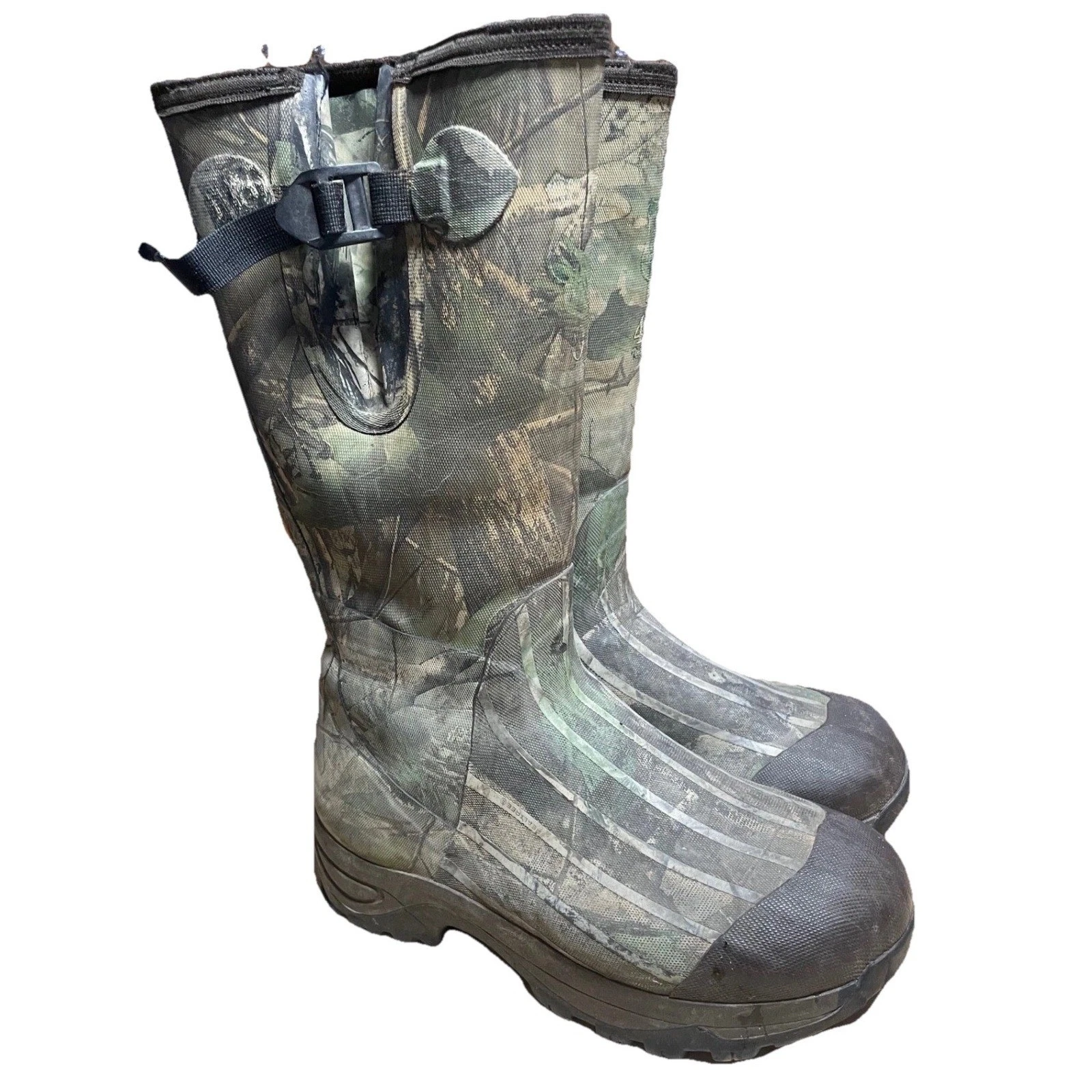 Field & Stream Mens Camo 400g Insulated Waterproof Hunting Boots Size 14